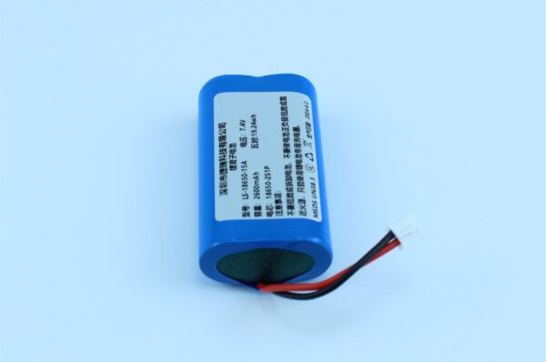 7.2V 2.6Ah 18.72Wh 2S1P Lithium ion Battery Pack 18650 - 图片 2