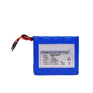 7.2V 17.6Ah 2S8P Lithium ion Battery Pack 18650