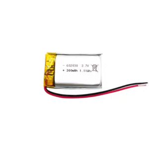 1s Li Ion Polymer 300mah 3.7v