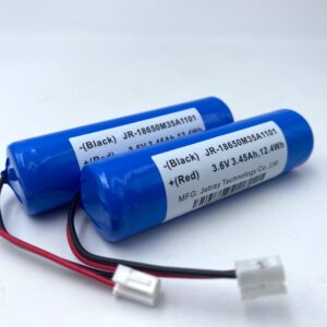 3.6V 3.5Ah 12.6Wh 1S1P Lithium ion Battery Pack 18650