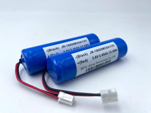 3.6V 3.5Ah 12.6Wh 1S1P Lithium ion Battery Pack 18650